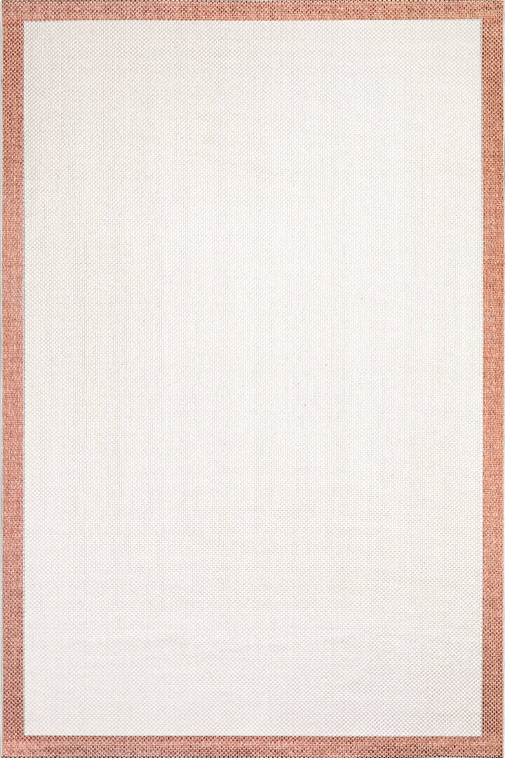 Natura Sisal Hasır Görünümlü Çerçeveli Halı Ntr13 Terra-Krem - 1