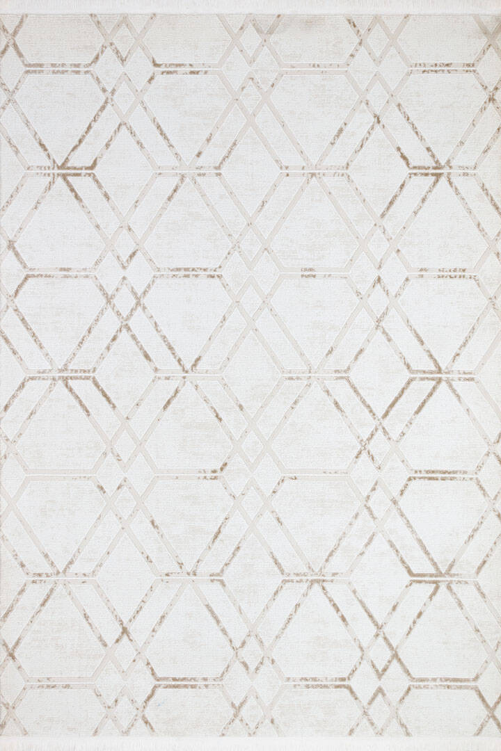 Naz Lüx Desenli Modern Halı Na02 Kahve - 2