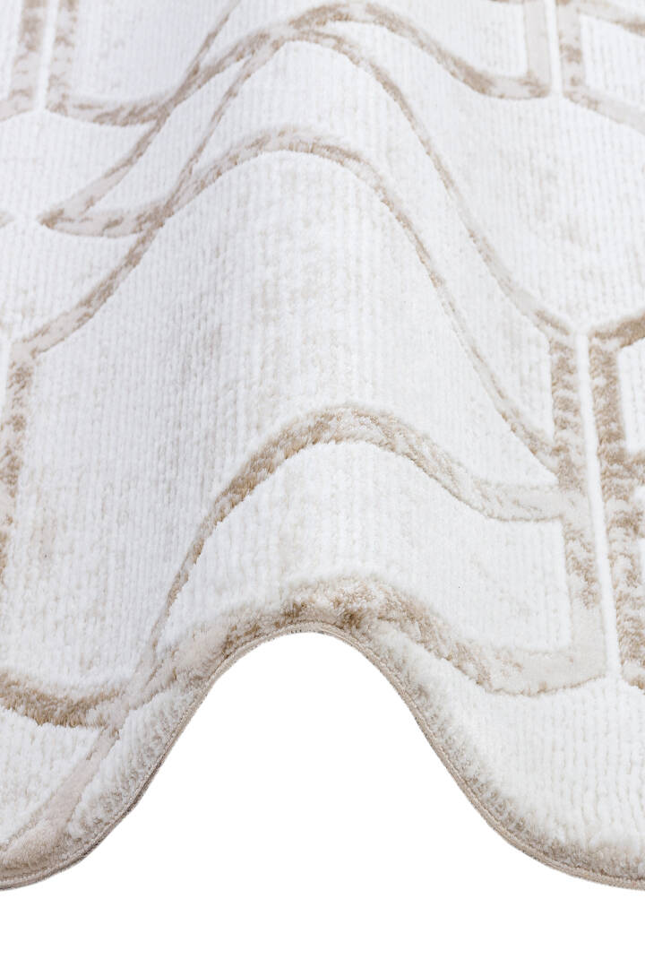 Naz Lüx Desenli Modern Halı Na02 Kahve - 3