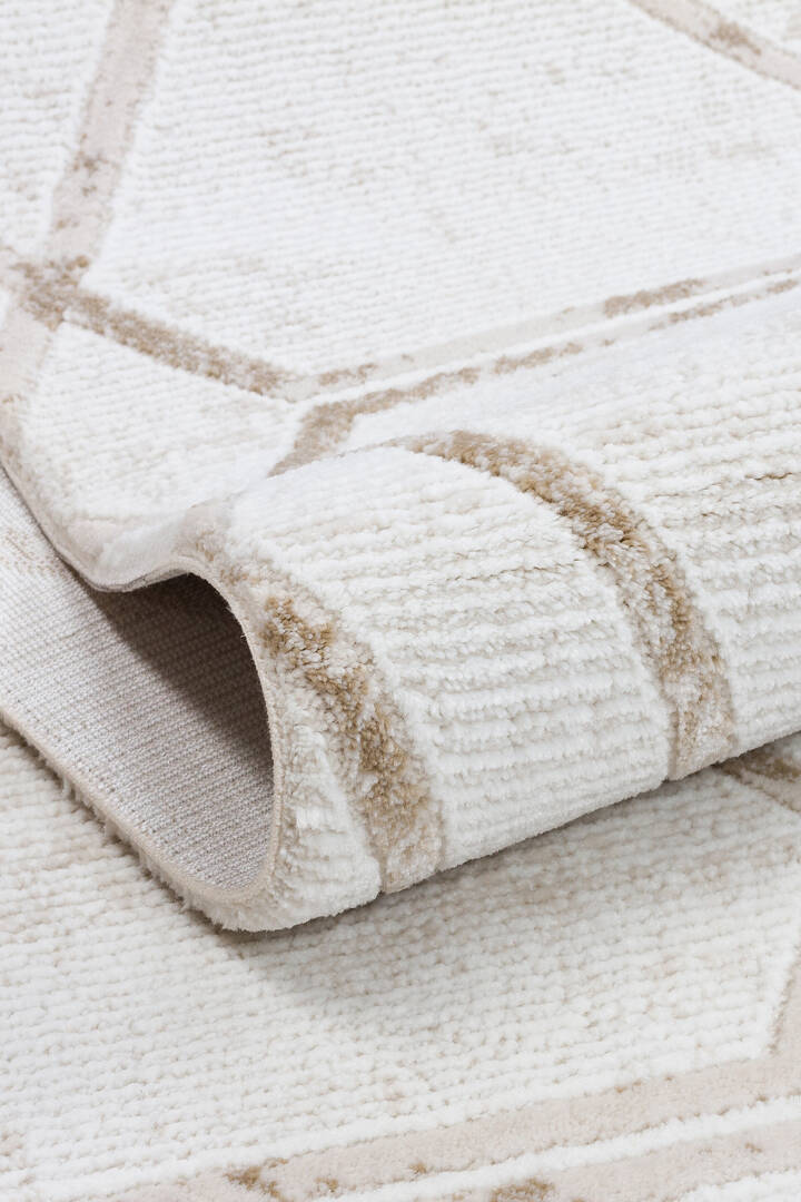 Naz Lüx Desenli Modern Halı Na02 Kahve - 4