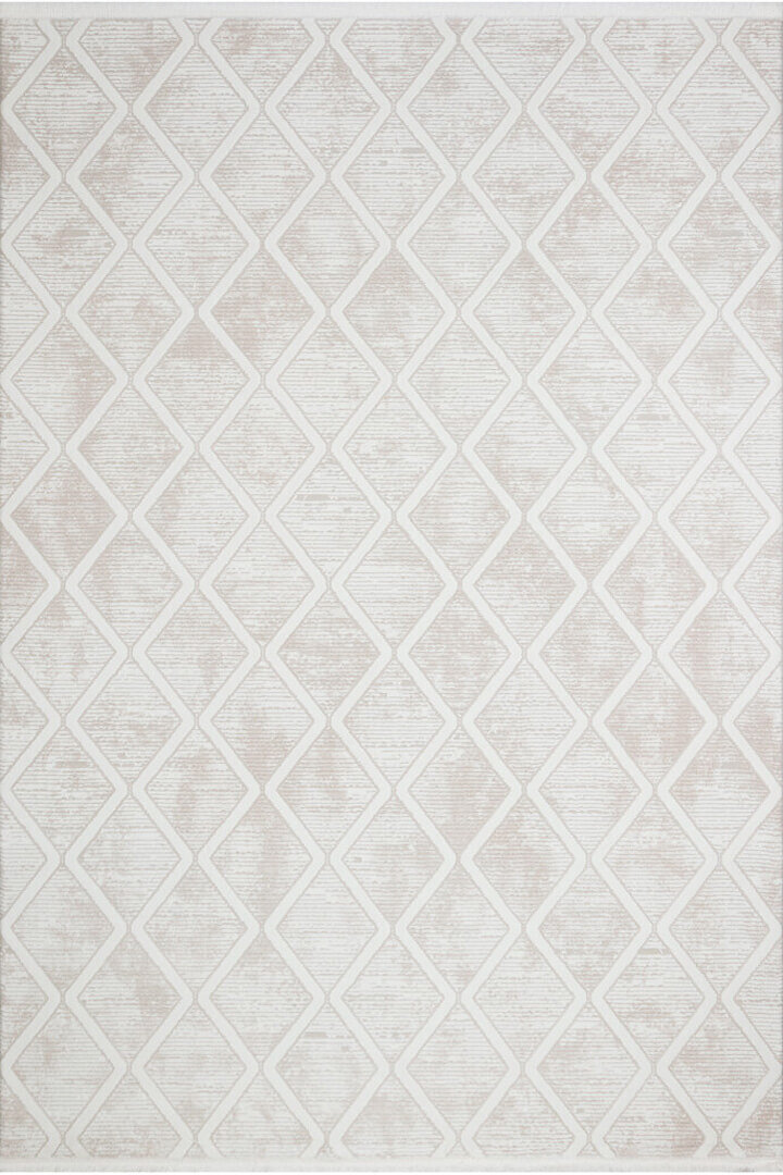 Naz Lüx Desenli Modern Halı Na03 Krem - 2