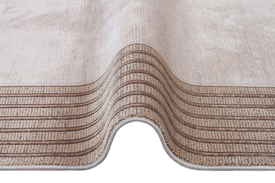 Premium Harmony Viskon Modern Çerçeveli Halı 21102 Kahve - 4