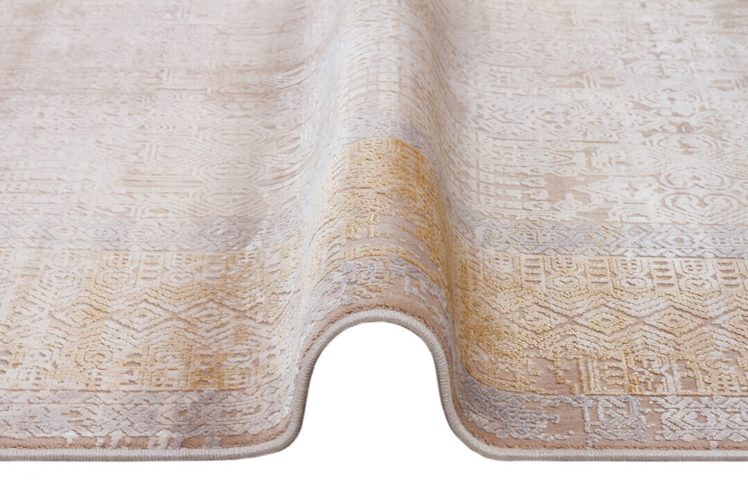 Premium Harmony Viskon Modern Halı 21023 Krem - 4