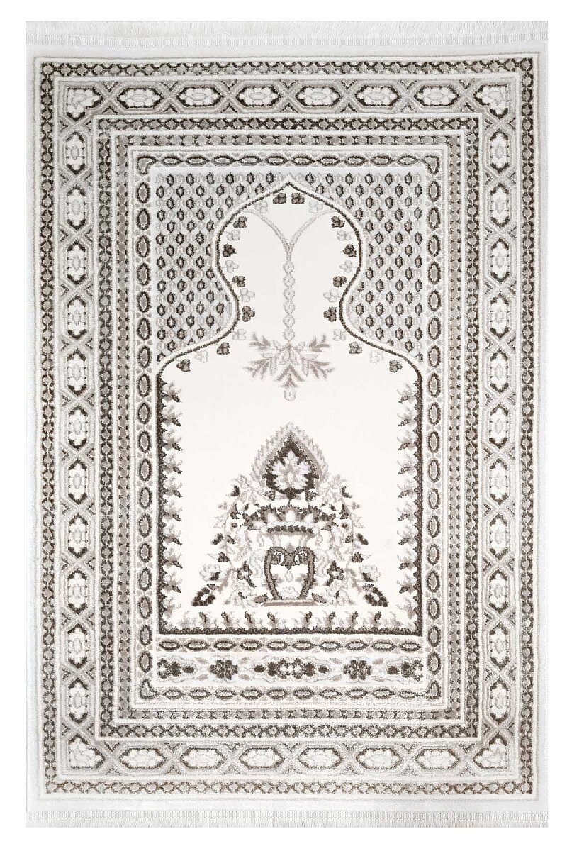 Prestij Koleksiyon Lüks Klasik Cami Namazlık Halı Seccade - Frenda (1)