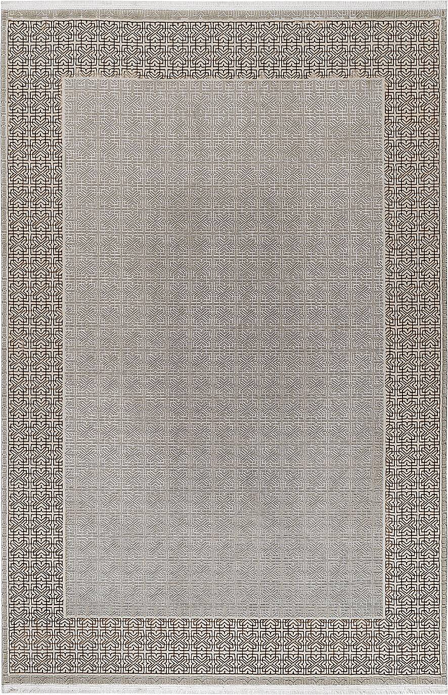 Prime Kreasyon Merlin Çerçeveli Klasik Salon Halısı Me01 Gold - 1