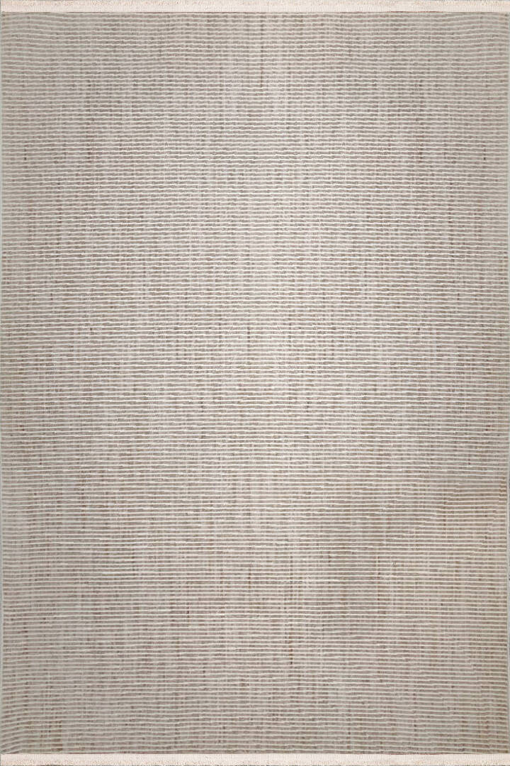 Puf Dokulu Sade Renk Kabartmalı Modena Masaj Etkili Yolluk Özel Ölçü Kesme Halı Mo04 Terra - 2