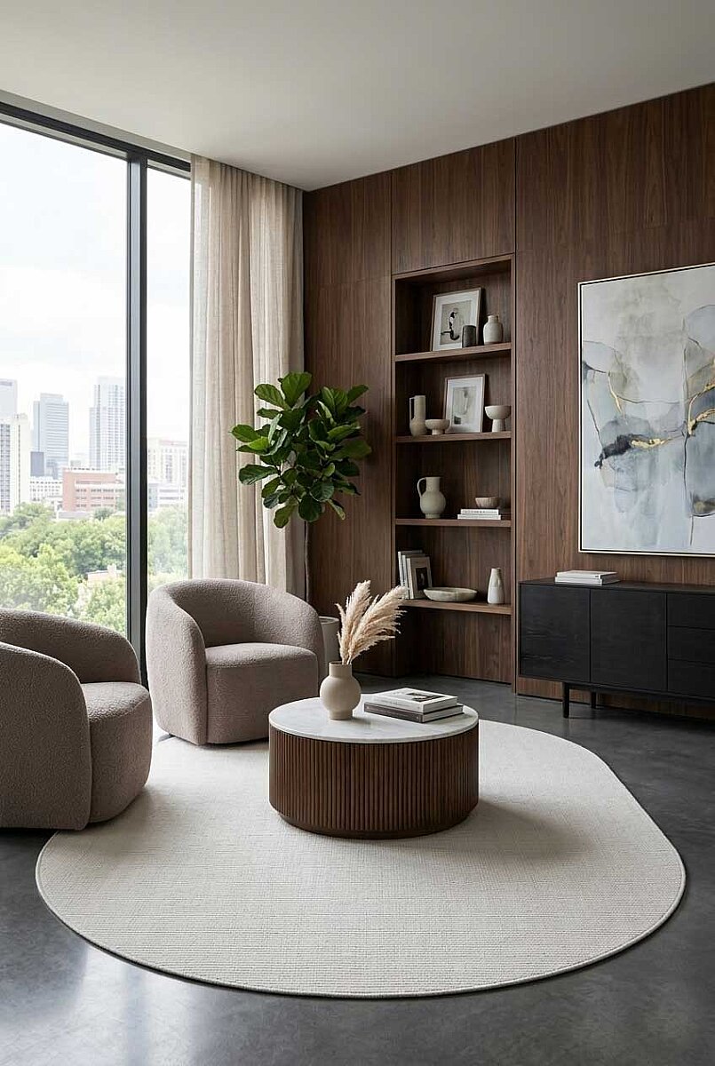 Puf Yumuşak Kabartmalı Sade Renk Milano Masaj Etkili Oval Halı Ml01 Krem - Frenda