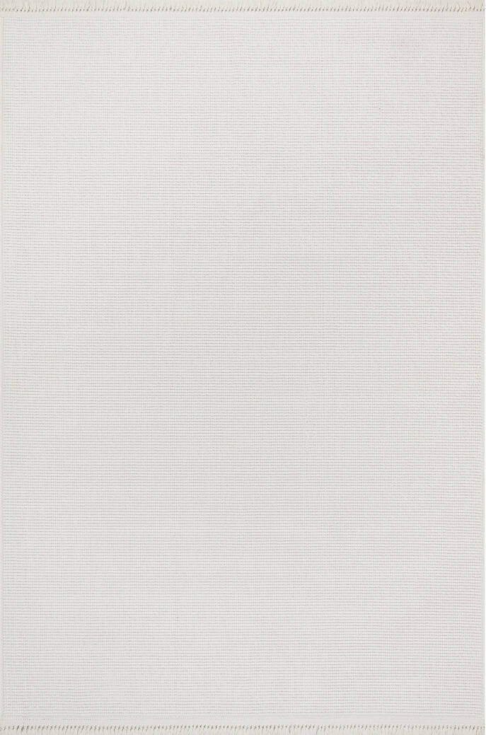 Puf Yumuşak Kabartmalı Sade Renk Milano Masaj Etkili Yolluk Özel Ölçü Kesme Halı Ml01 Krem - 2