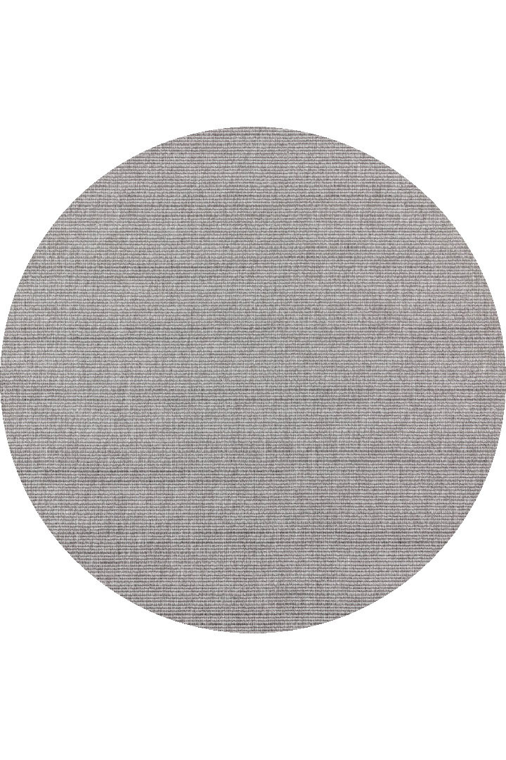 Puf Yumuşak Kabartmalı Sade Renk Milano Masaj Etkili Yuvarlak Halı Ml01 Gri 