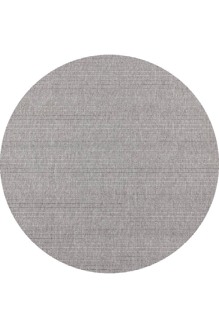 Puf Yumuşak Kabartmalı Sade Renk Milano Masaj Etkili Yuvarlak Halı Ml01 Gri - 1