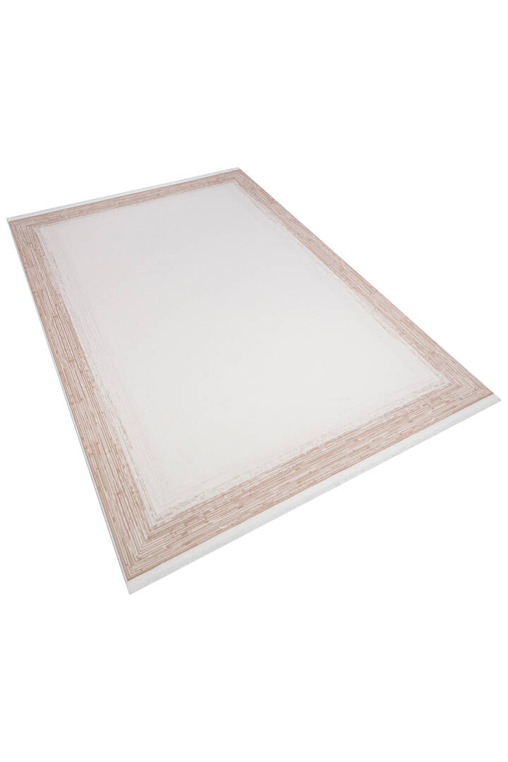 Sofistike Desen Raymond Akrilik Makine Halısı Ra02 Bej - 2