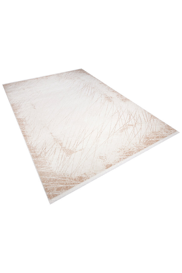 Sofistike Desen Raymond Akrilik Makine Halısı Ra06 Krem - Frenda (1)