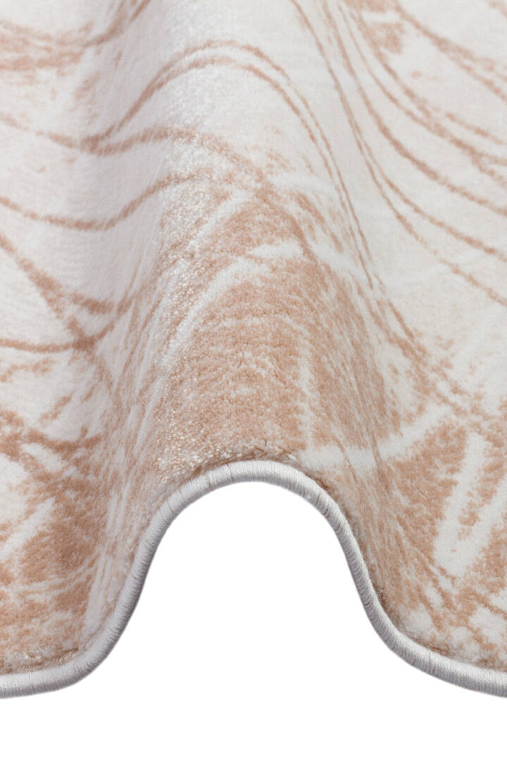 Sofistike Desen Raymond Akrilik Makine Halısı Ra06 Krem - 5