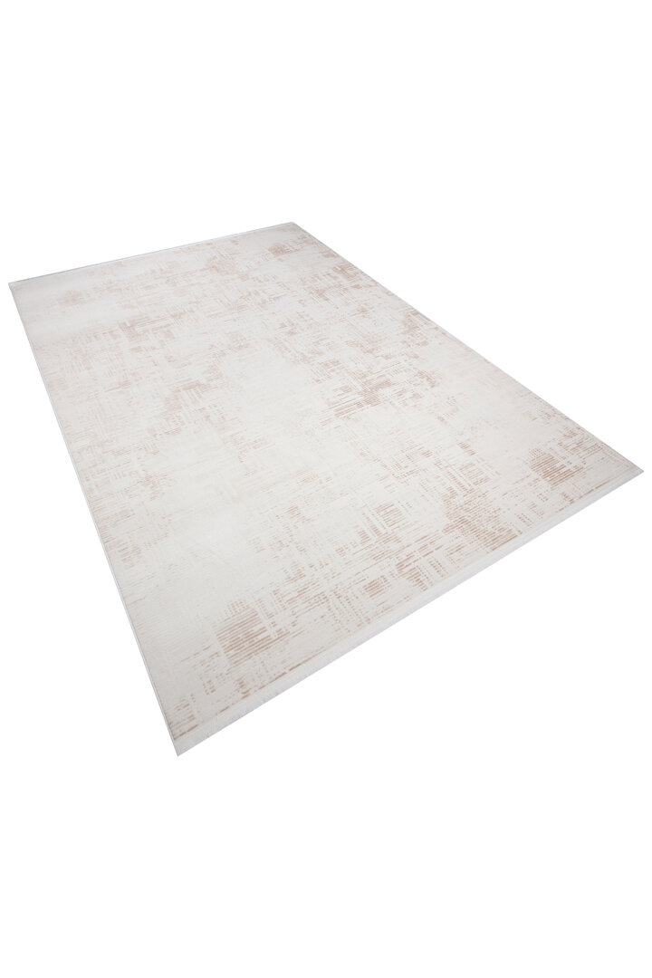 Sofistike Desen Raymond Akrilik Makine Halısı Ra08 Krem - Frenda (1)