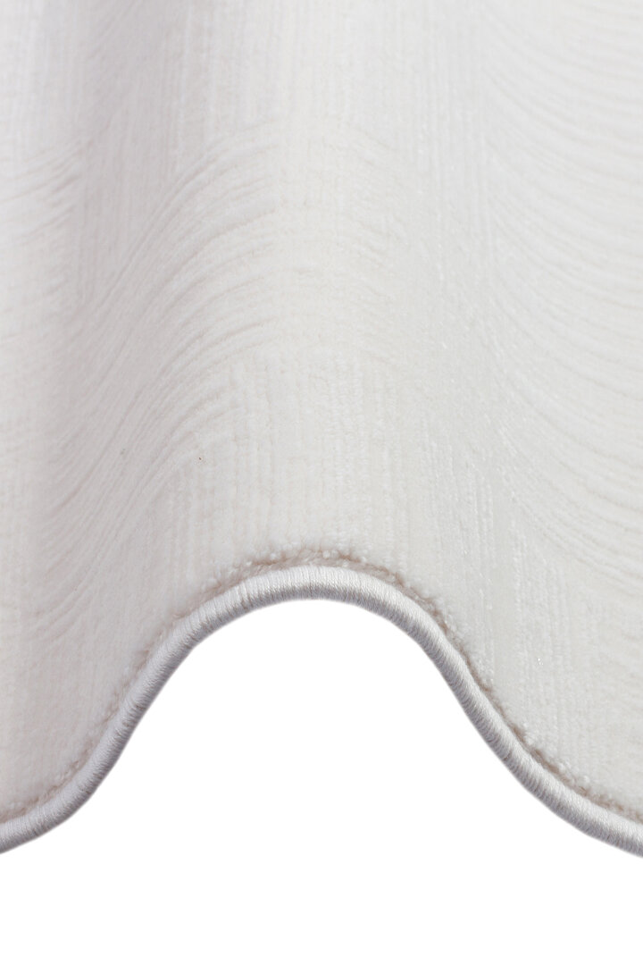 Sofistike Desen Raymond Akrilik Makine Oval Halı Ra07 Krem - 3