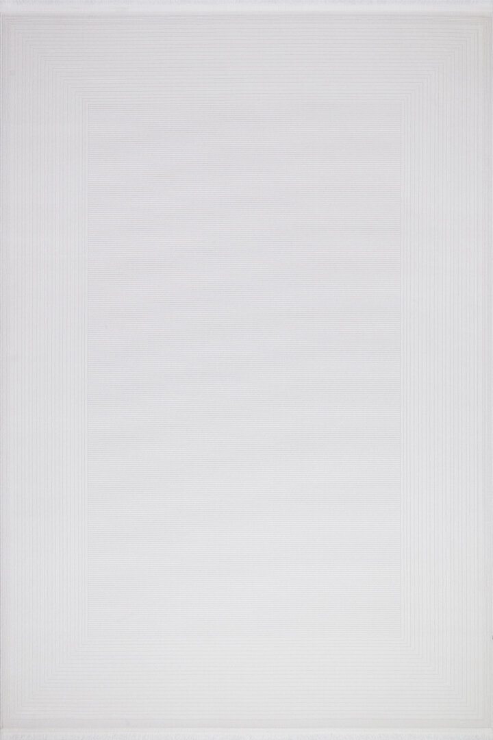 Sofistike Desen Raymond Akrilik Makine Yolluk Özel Ölçü Kesme Halı Ra01 Krem - Frenda (1)