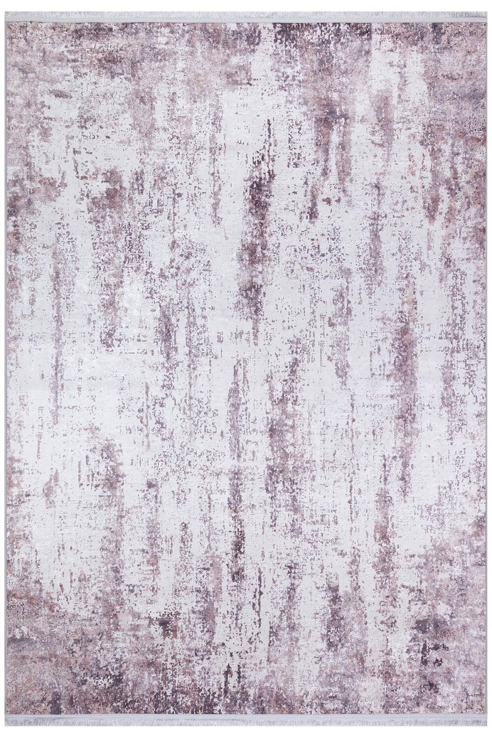 Soyut Desen Pamuk Taban Yıkanabilir Dijital Baskılı Halı - 1