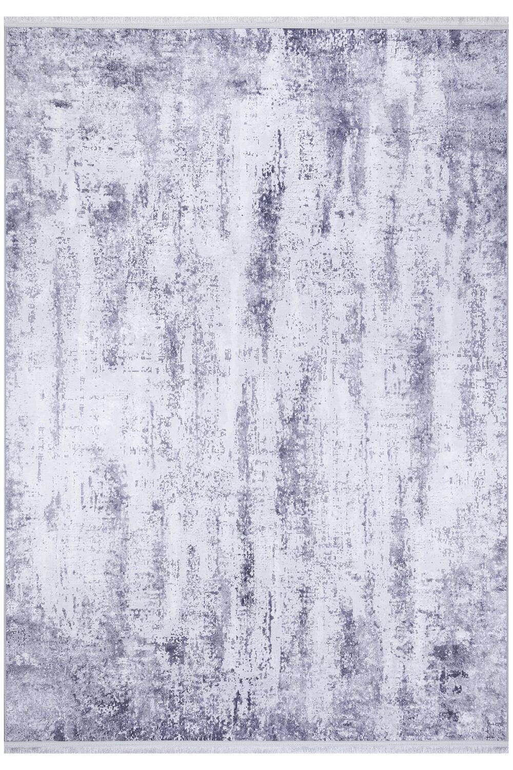 Soyut Desen Pamuk Taban Yıkanabilir Dijital Baskılı Halı - 6